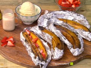 Receta fácil: Cómo preparar plátano maduro al horno en papel aluminio plA¡tano-maduro-al-horno-en-papel-aluminio